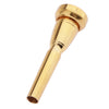 2C 3C 2B 3B Mouthpiece for Bb Trumpet Brass Gold Plated Multi-Purpose Nozzle