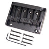 83mm 5 String Electric Bass Bridge with 6 Screws & 1 Wrench Black