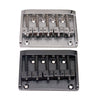 83mm 5 String Electric Bass Bridge with 6 Screws & 1 Wrench Black