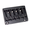 83mm 5 String Electric Bass Bridge with 6 Screws & 1 Wrench Black