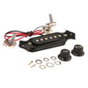 Pre-wired 6 String Single Coil Guitar Pickup with Volume&Tone Knobs Pots