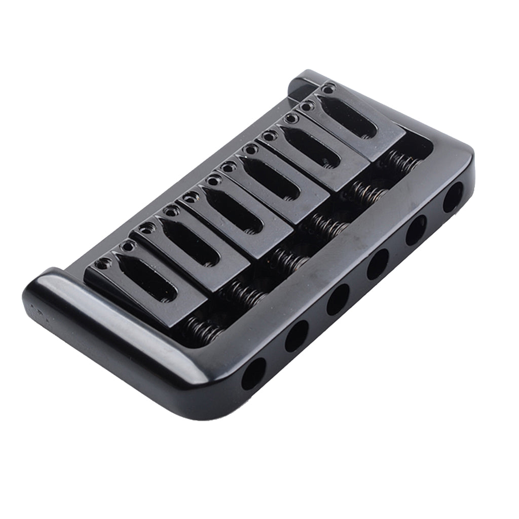 Guitar Tail Bridge Guitar Roller Saddle for Electric Guitar Parts  Black