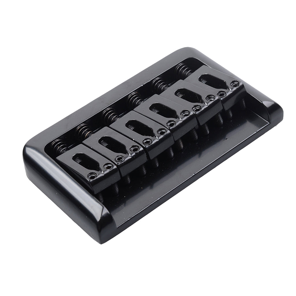 Guitar Tail Bridge Guitar Roller Saddle for Electric Guitar Parts  Black