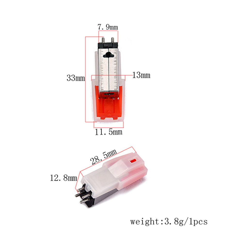 Magnetic Cartridge with LP Vinyl Stylus Needle for Phonograph Turntable