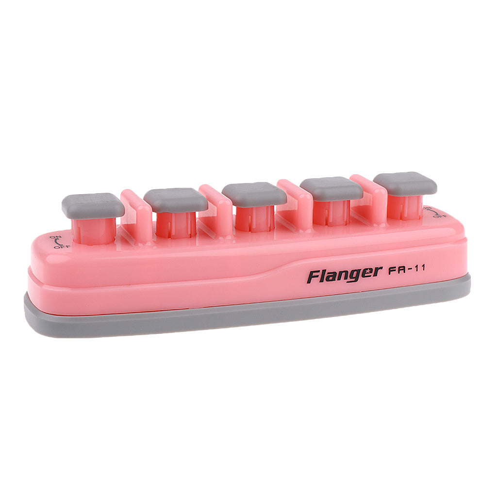 Flanger FA-11 Piano Hand Finger Exerciser Tension Training Trainer Pink