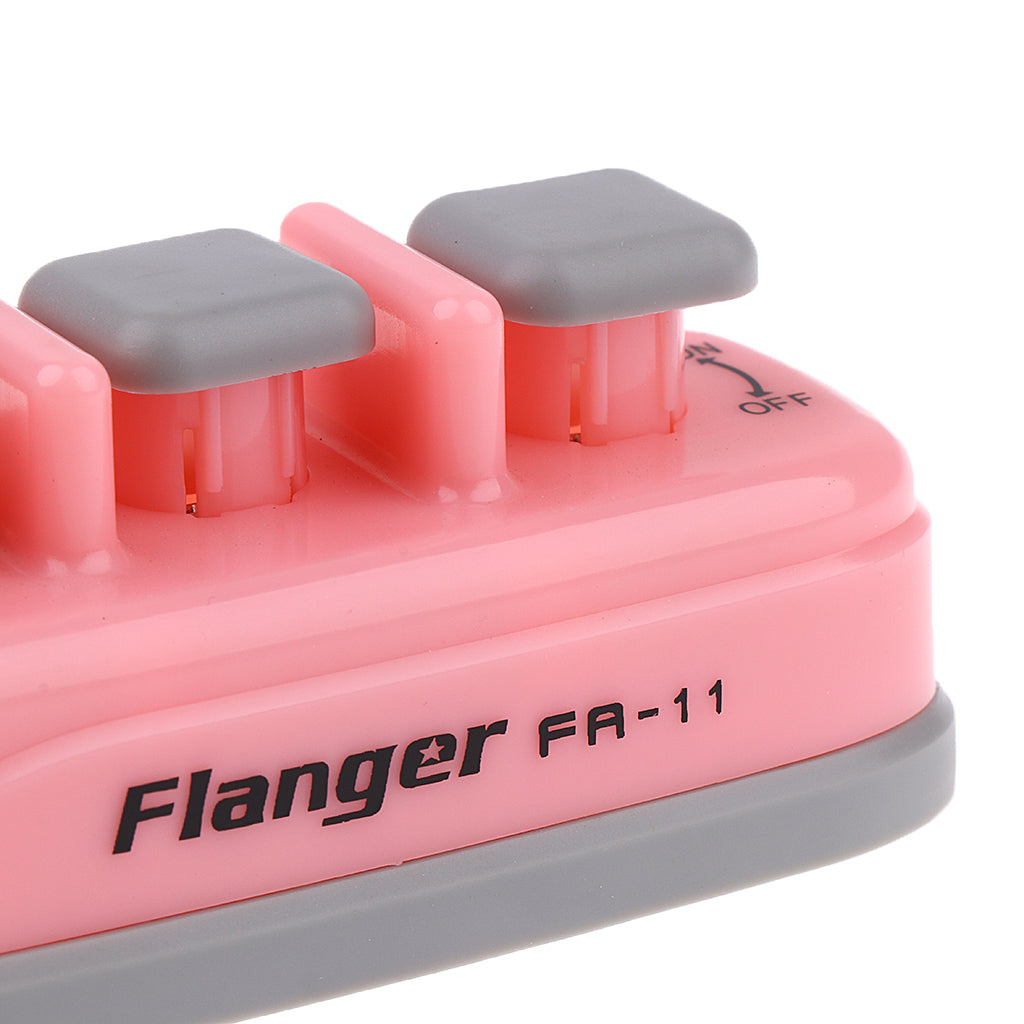 Flanger FA-11 Piano Hand Finger Exerciser Tension Training Trainer Pink