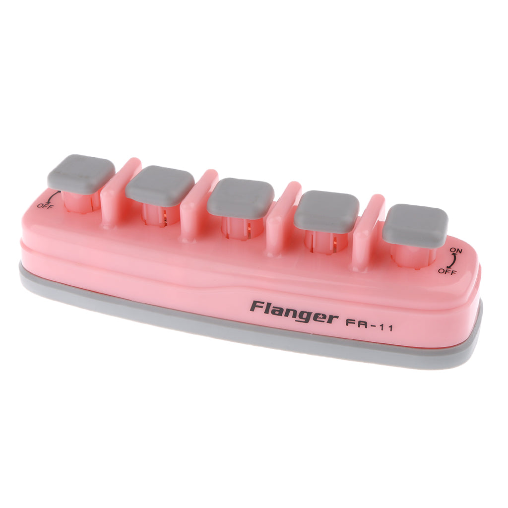 Flanger FA-11 Piano Hand Finger Exerciser Tension Training Trainer Pink