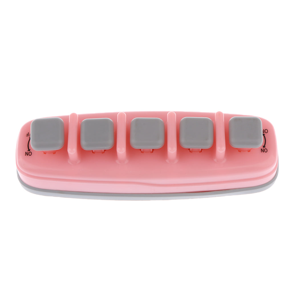 Flanger FA-11 Piano Hand Finger Exerciser Tension Training Trainer Pink