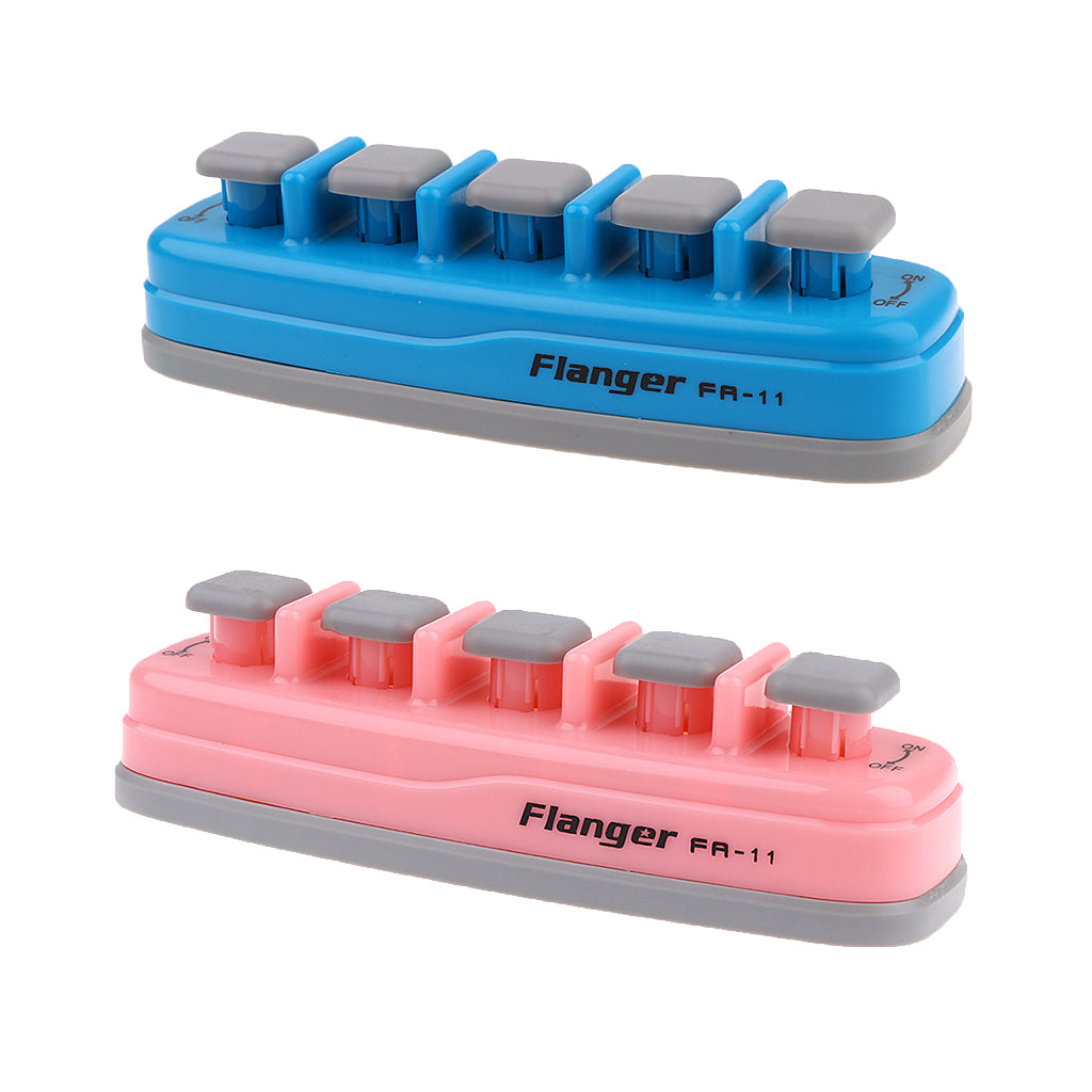 Flanger FA-11 Piano Hand Finger Exerciser Tension Training Trainer Pink