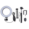 Load image into Gallery viewer, 6inch 16cm LED Ring Fill Light + Tripod with Phone Mount + Bluetooth Remote
