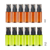 6Pcs 60ml Essential Oil Body Water Lotion Bottle Cosmetics Sub-Bottle Brown