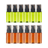 6Pcs 60ml Essential Oil Body Water Lotion Bottle Cosmetics Sub-Bottle Brown