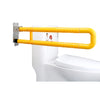 Stainless Steel Folded Safety Grab Bar Toilet Hand Rails for Bathroom Yellow