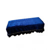 Universal Piano Stool Chair Bench Protective Cover Slipcover Blue 2-Seater