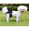 Reusable Pet Dog Underwear Diaper Adjustable Sanitary Panties for Female Black S