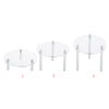 Clear Acrylic Toy Display Show Stand Shelf 2.5cm