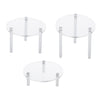 Clear Acrylic Toy Display Show Stand Shelf 2.5cm