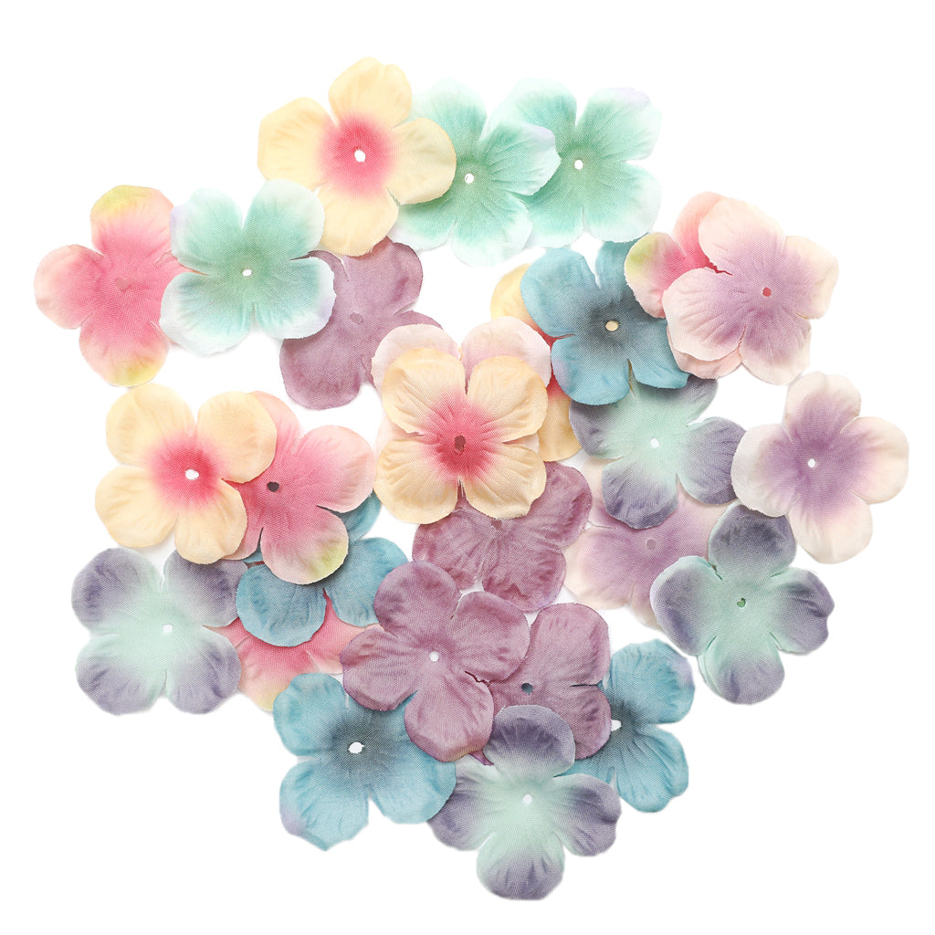 500 Pieces Artificial Silk Rose Petals Wedding Flower Mixed Color