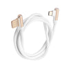 Micro USB Cable Charging Bent Charge Data Mobile Phone Cable white