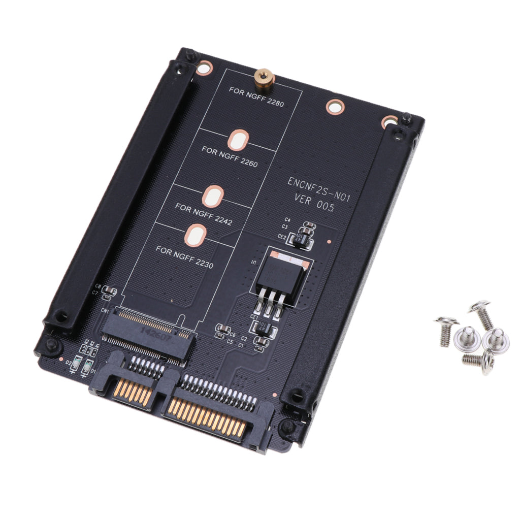 NGFF M.2 SSD B key (M.2) to 3.0 SATA 22pin Converter Card