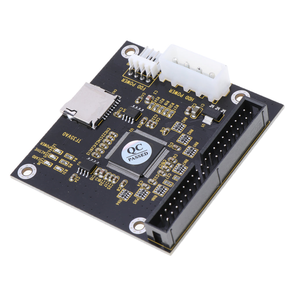 Micro SD TF to 3.5inch IDE SSD 44-PIN Adapter Converter Card