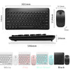 2.4GHz Wireless Keyboard and Mouse Combo for Laptop, Computer Black