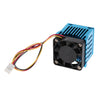 3 Pin 40mm Cooler Cooling Fan North-South Bridge for PC Laptop Blue