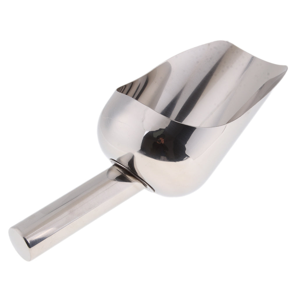 Stainless Steel Ice Scoop Shovel Sweets Buffet Flour Candy Measure Tools