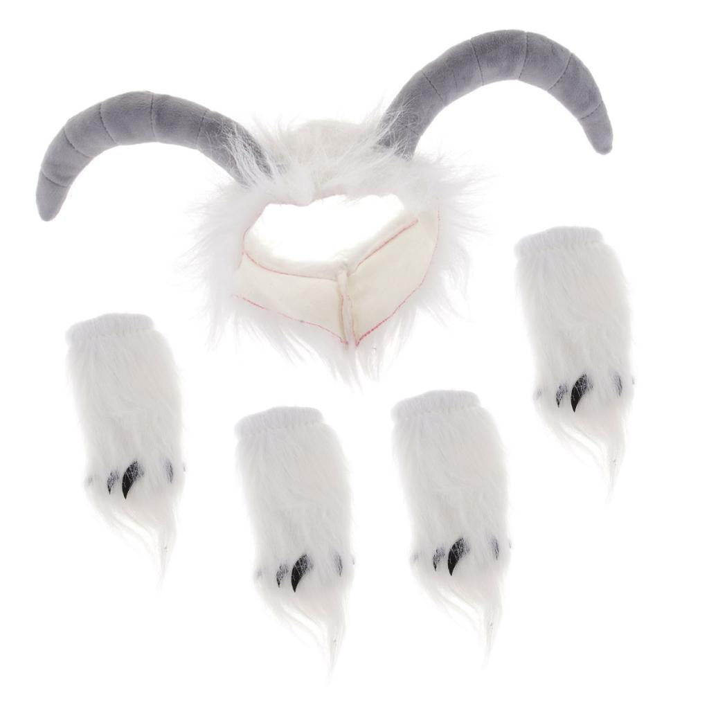 Funny Sheep Style Pet Headwear For Pet Halloween Christmas Costume Party M