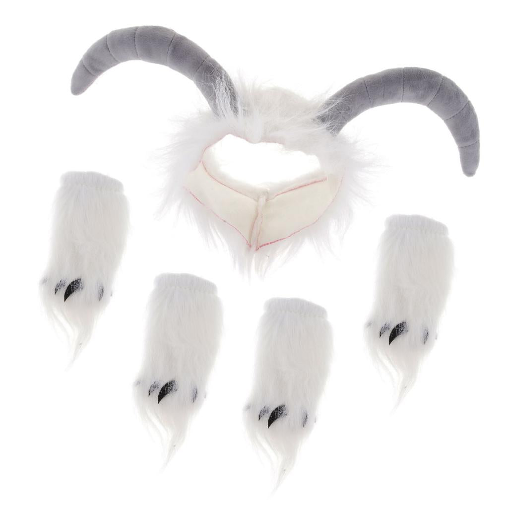 Funny Sheep Style Pet Headwear For Pet Halloween Christmas Costume Party M