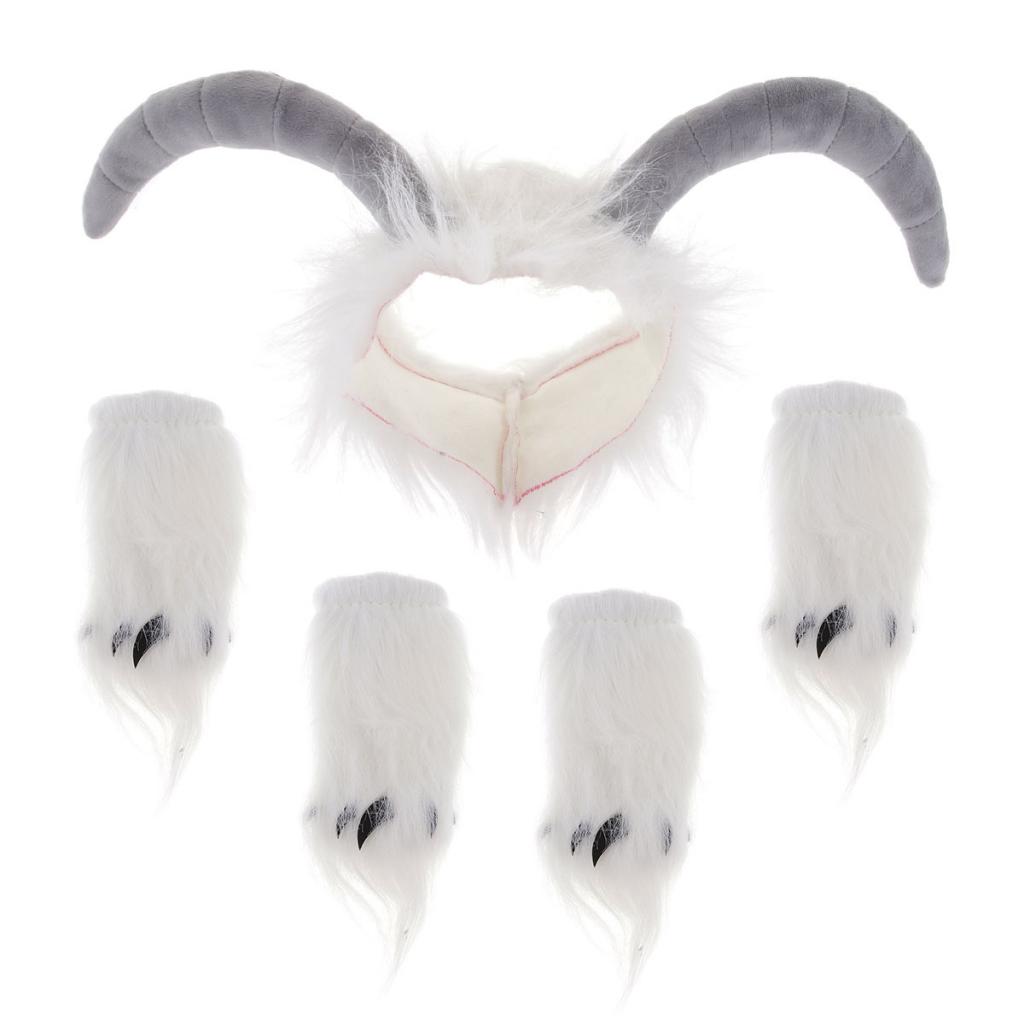 Funny Sheep Style Pet Headwear For Pet Halloween Christmas Costume Party M