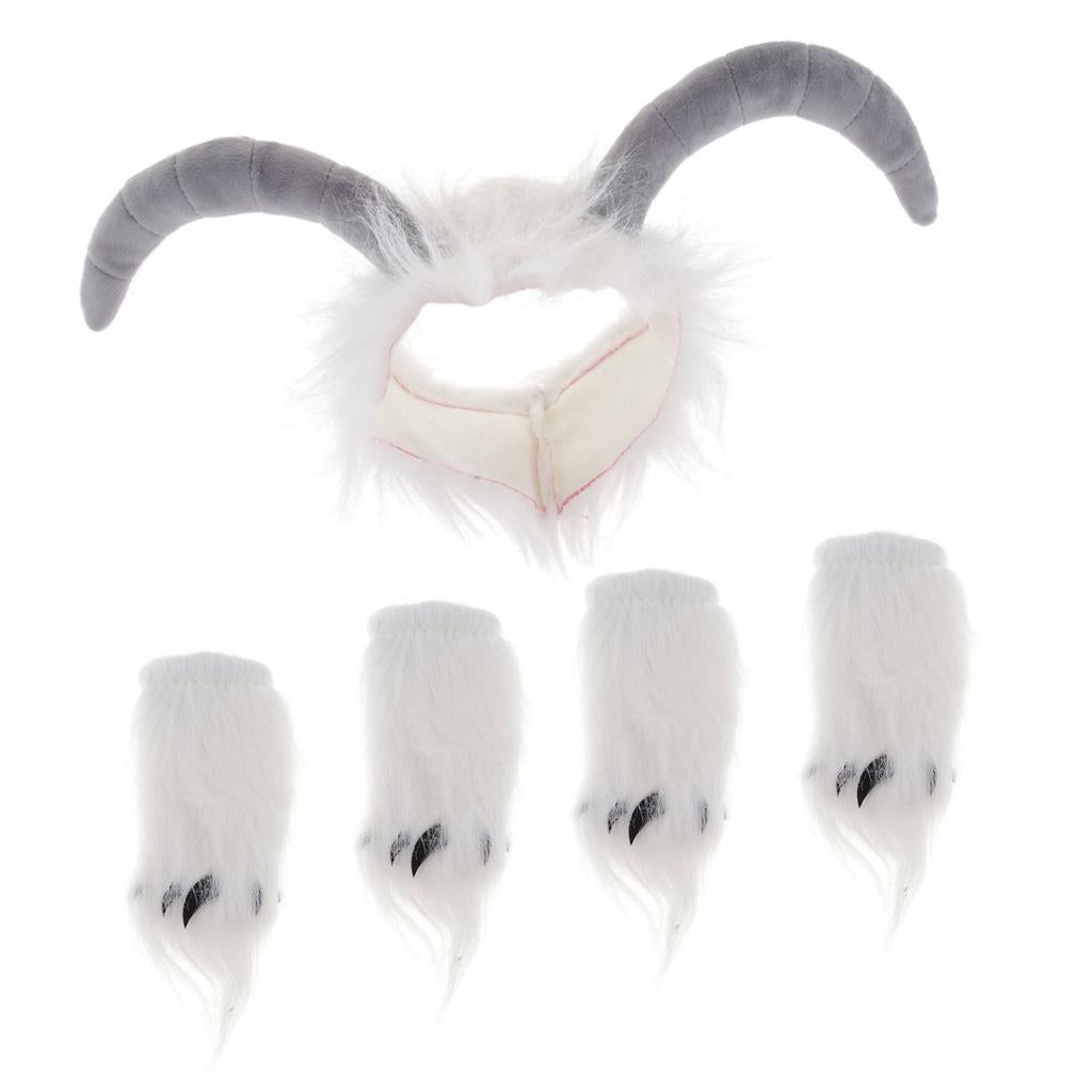 Funny Sheep Style Pet Headwear For Pet Halloween Christmas Costume Party M