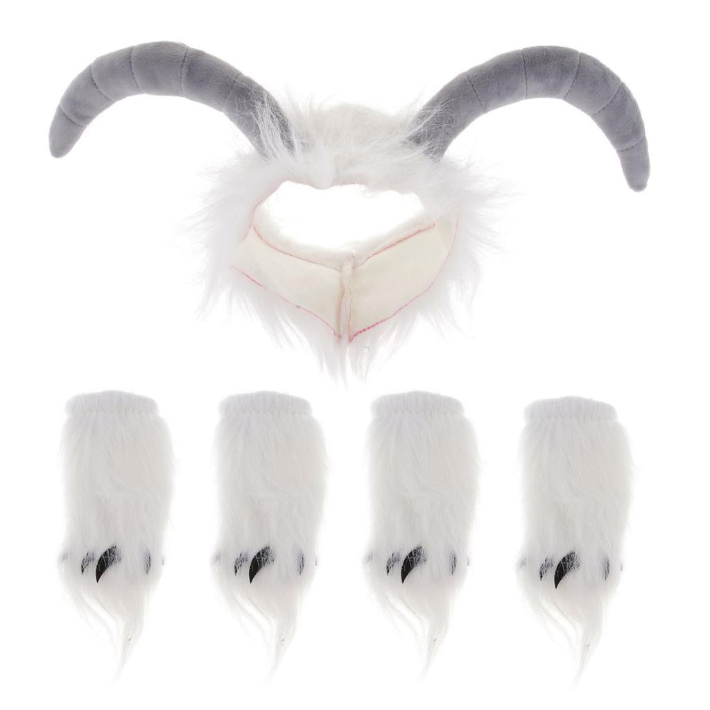 Funny Sheep Style Pet Headwear For Pet Halloween Christmas Costume Party M