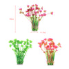 Artificial Aquarium Plants Aquarium Water Plants Fish Tank Decor Pink