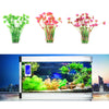 Artificial Aquarium Plants Aquarium Water Plants Fish Tank Decor Pink