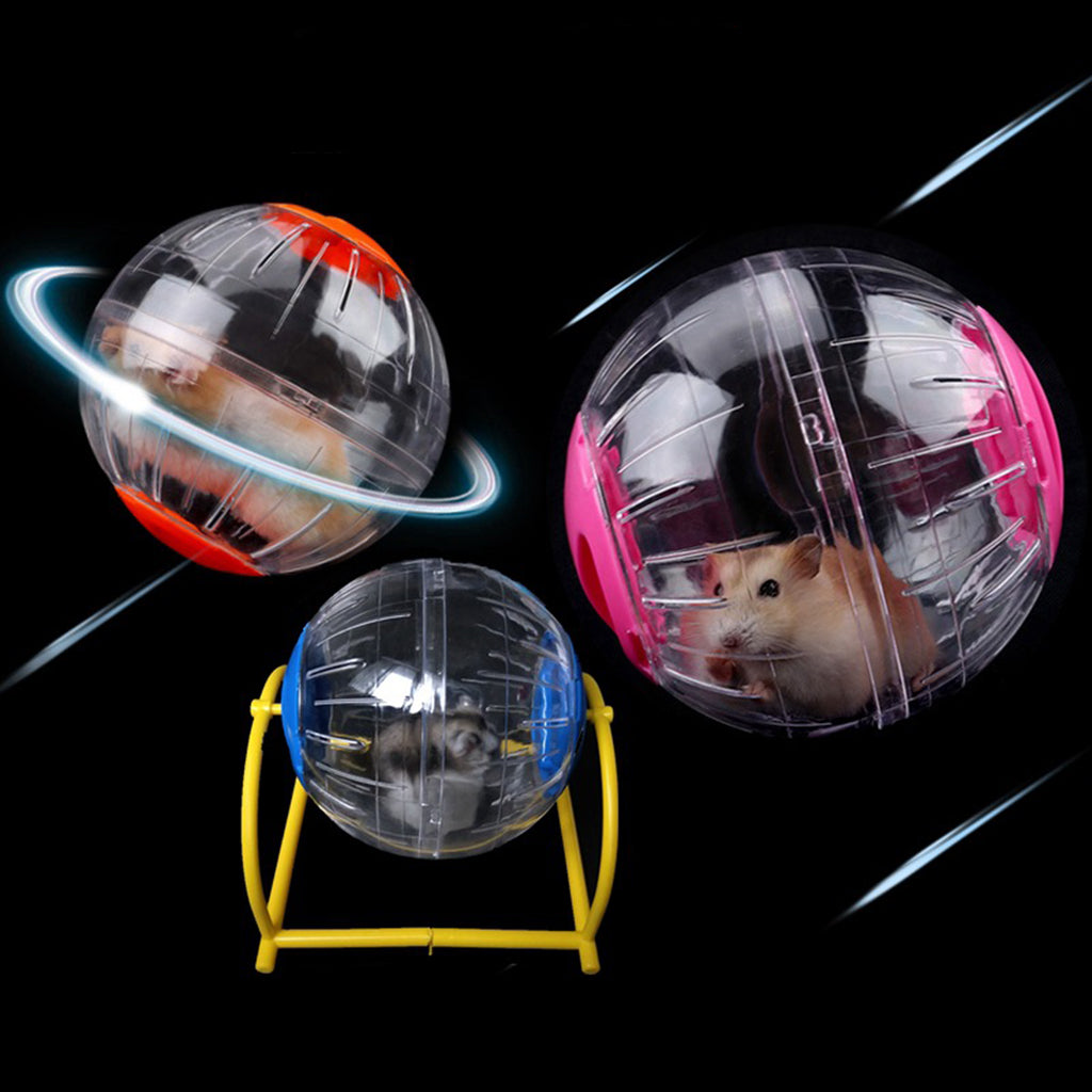 Small Animal Running Play Exercise Ball for Hamster Crystal Ball pink