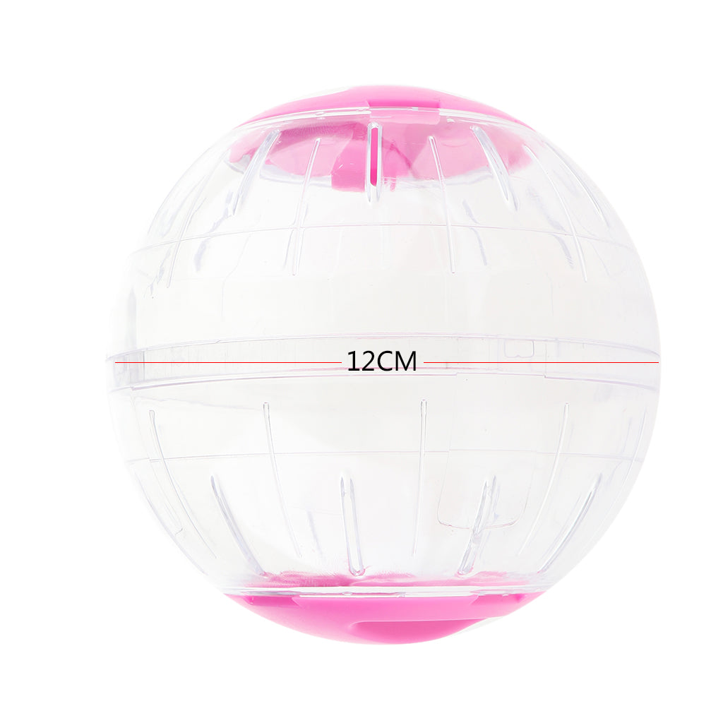 Small Animal Running Play Exercise Ball for Hamster Crystal Ball pink