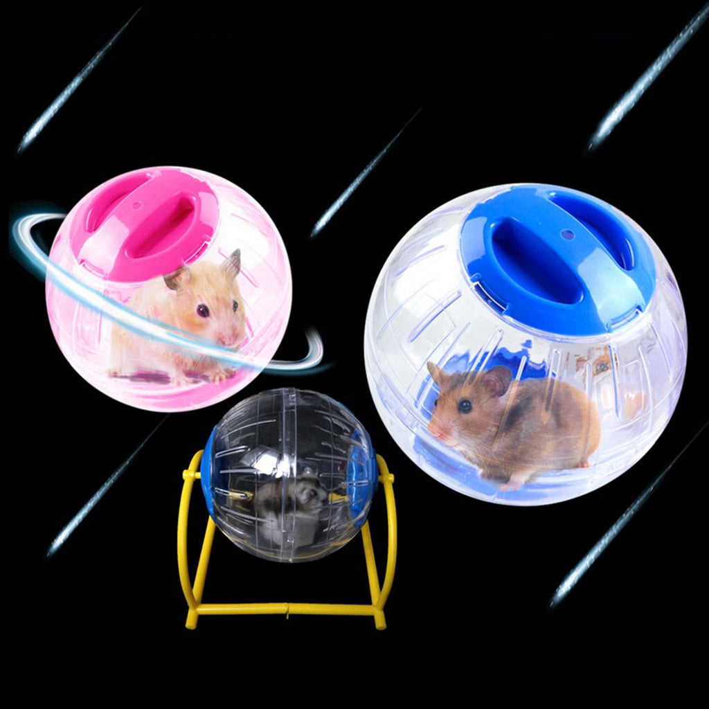 Small Animal Running Play Exercise Ball for Hamster Crystal Ball pink