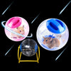 Small Animal Running Play Exercise Ball for Hamster Crystal Ball pink