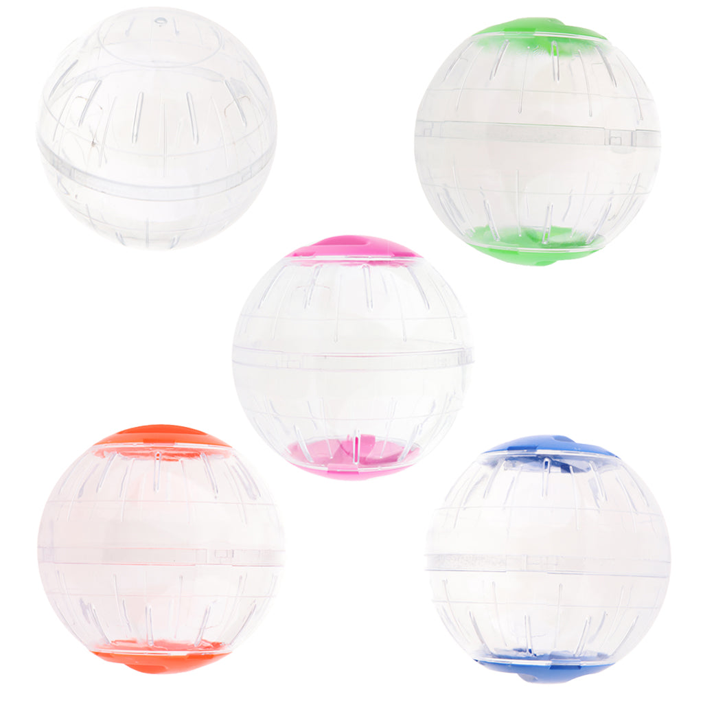 Small Animal Running Play Exercise Ball for Hamster Crystal Ball pink