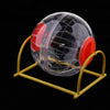 1 Pc Hamster Breathable Bracket Running Exercise Ball Toy with Stand Orange