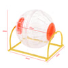 1 Pc Hamster Breathable Bracket Running Exercise Ball Toy with Stand Orange