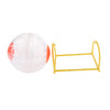 1 Pc Hamster Breathable Bracket Running Exercise Ball Toy with Stand Orange