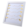 Wood Frame False Eyelash Storage Case Lash Extension Organizer Display Stand C Style