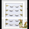 Wood Frame False Eyelash Storage Case Lash Extension Organizer Display Stand C Style