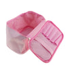 Travel Makekup Box Bag Cosmetic Pouch Holder Toiletry Organizer Zip Pink