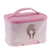 Travel Makekup Box Bag Cosmetic Pouch Holder Toiletry Organizer Zip Pink