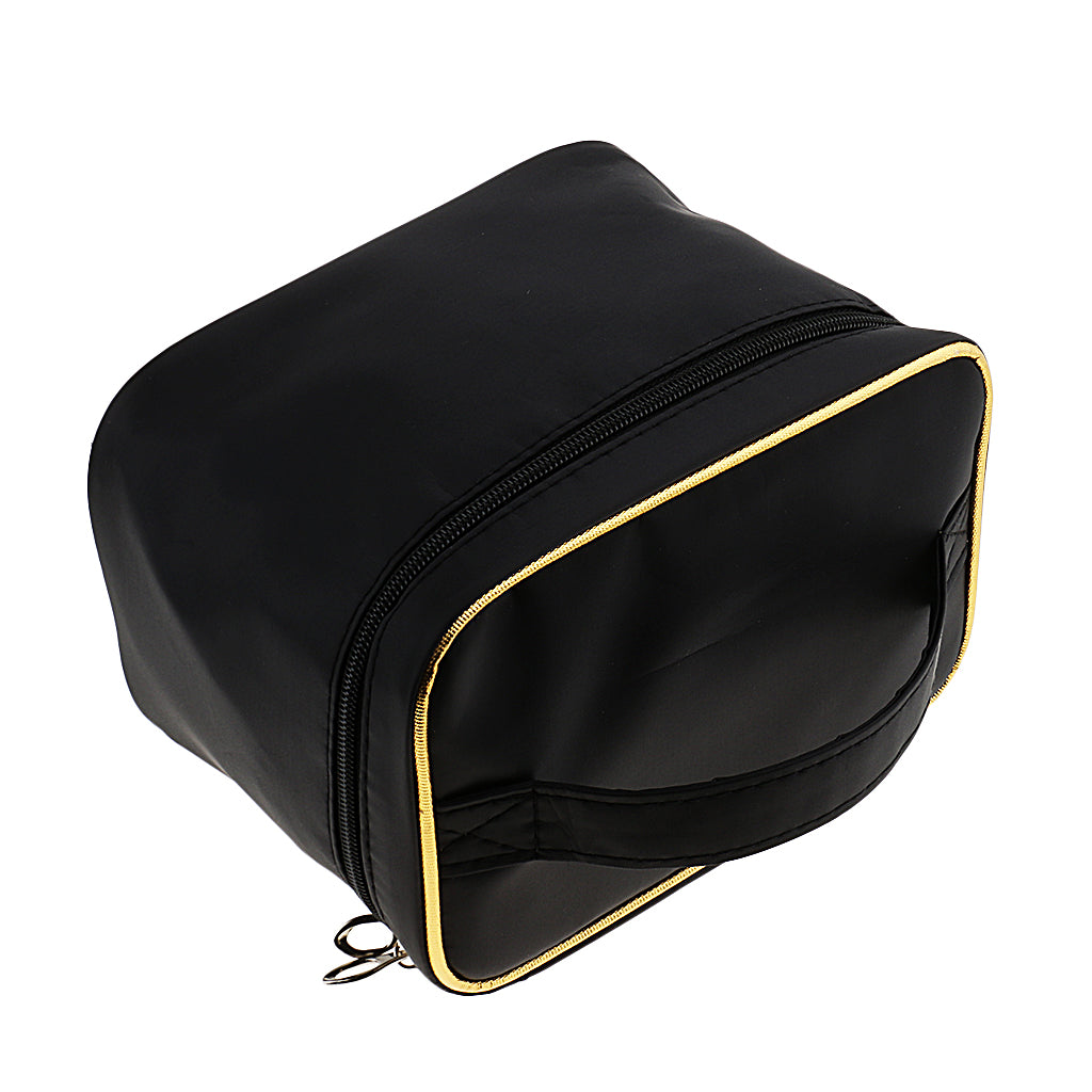 Waterproof Makeup Bag Cosmetic Storage Organizer Box Holder Travel Black