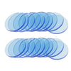 20pcs Mini Acrylic Round Base Display Stand Board Discs Accessory 3cm Blue