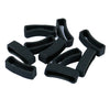 10Pack Watch Silicone Fastener Rings  Black 3